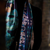 Azure Silk Scarf