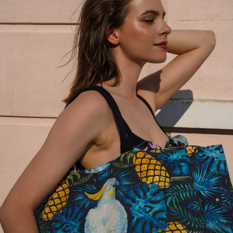 Lush Tropics Tote Bag