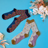 Peacock Plume Cotton Sock Bundle