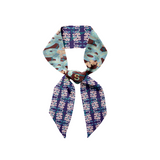 Azure Silk Scarf