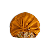 Orange Blossom Coral Printed Turban