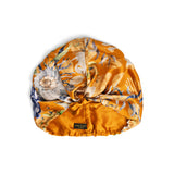 Orange Blossom Coral Printed Turban