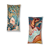 Silk Rectangle Cushion Set