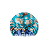 Aqua Coral Printed Turban