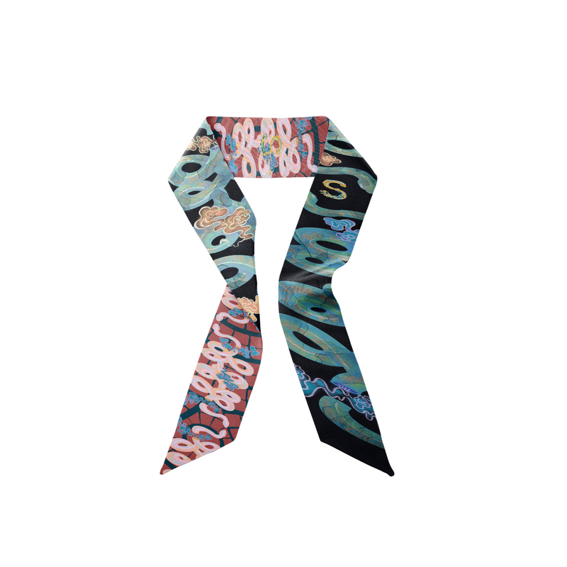 Siren Soirée Silk Twill Scarf