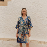 Look 04 — blue ornate wrap