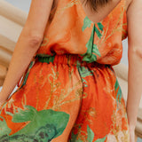 Look 05 — vermilion silk set