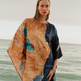 Look 06 — sand & cosmos kaftan