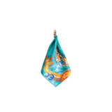 Blossom Into Power Statement Earring - Teal