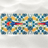 Tropical Oasis Beach Towel