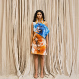 Umiko Asymmetrical Two Piece Dress