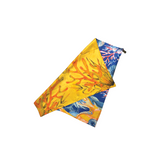 Sapphire Blossom Into Power - Large Square Scarf