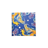 Sapphire Blossom Into Power - Large Square Scarf