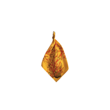 Marigold Coral Printed - Single Earring